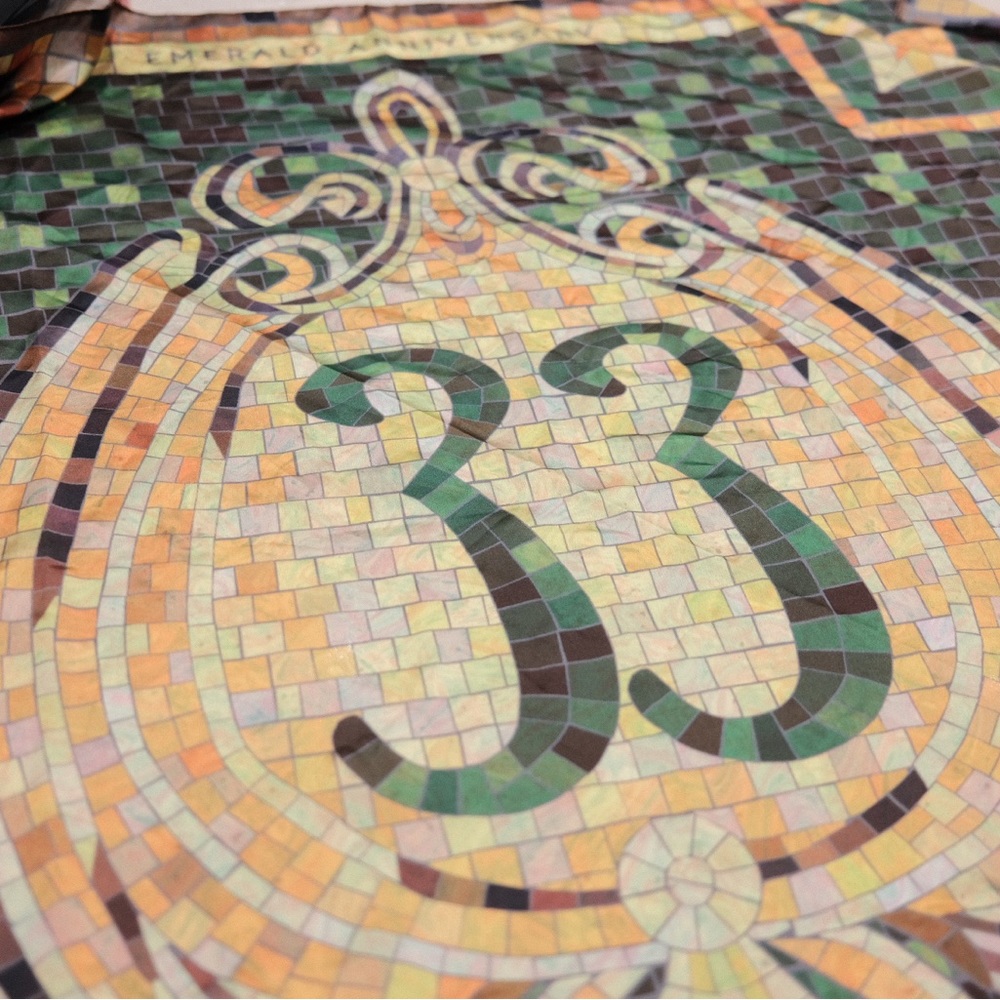 Club 33 55 Emerald Anniversary Scarf